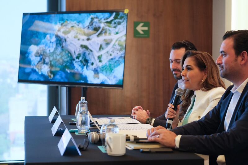 Presentación del proyecto de construcción del nuevo aeropuerto de la Ciudad de México