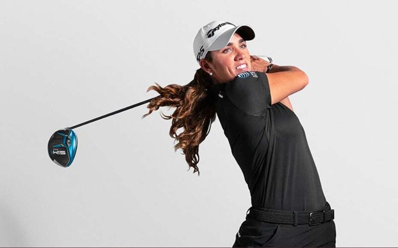 La golfista profesional española Carlota Ciganda.