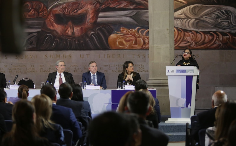 Ministra Norma Lucía Piña Hernández rinde protesta como presidenta de la Suprema Corte de Justicia de la Nación
