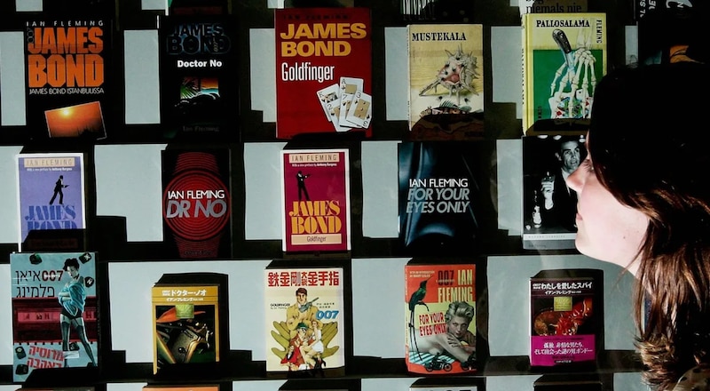 Portadas de libros de James Bond