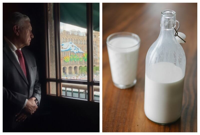 El fraude de la leche inició tras decisiones de AMLO