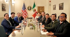 México está en Washington con el objetivo de que el T-MEC “siga adelante”: Ebrard 