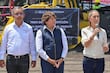 Claudia Sheinbaum y Delfina Gómez rehabilitarán carreteras en el oriente del Edomex