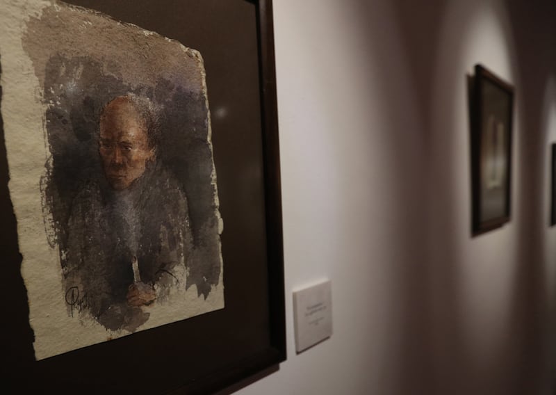 Retrato de un hombre con una vela