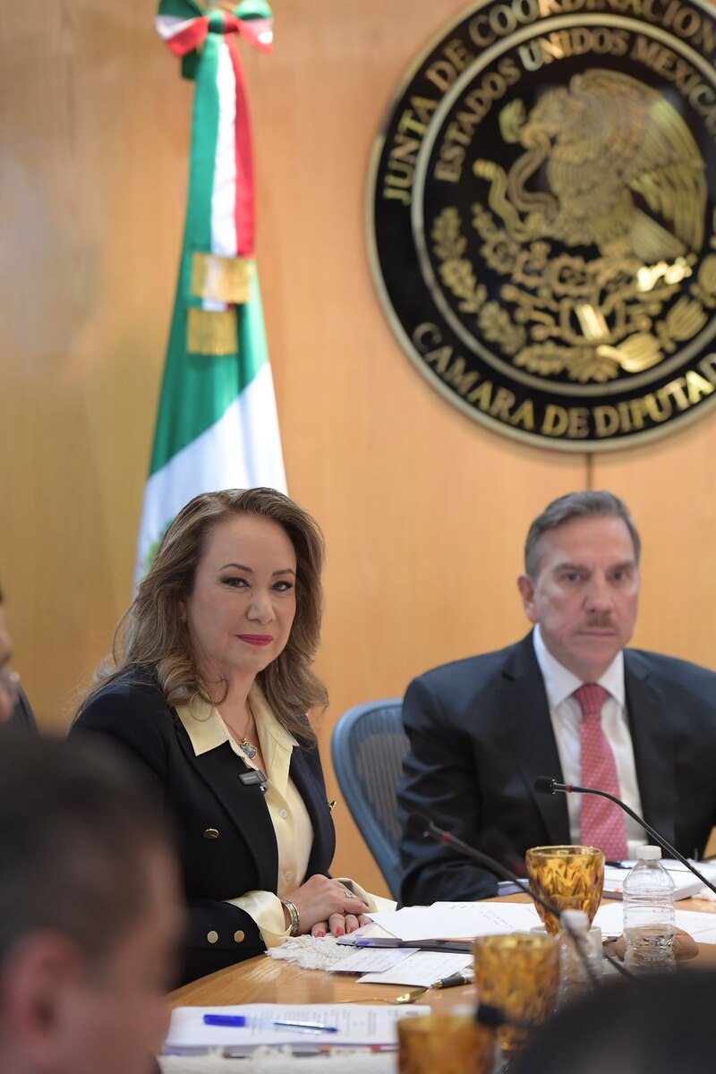 Reunión de trabajo de la Junta de Coordinación Política de la Cámara de Diputados