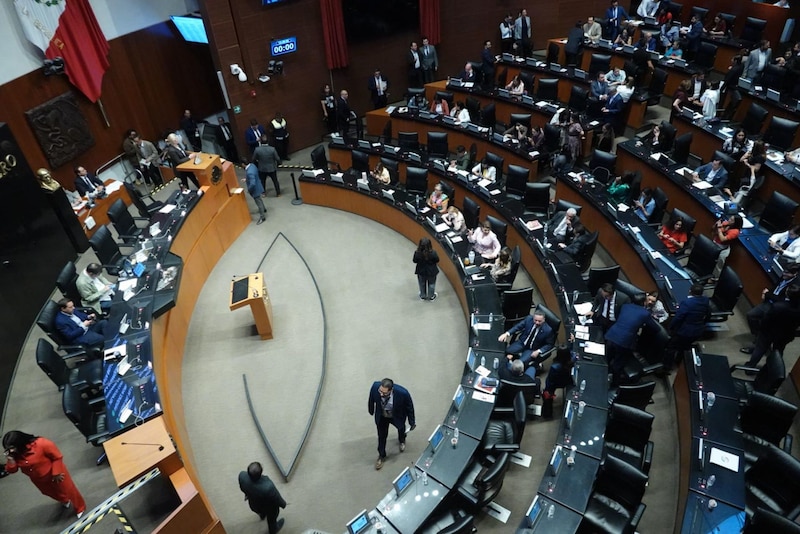 Se llevó a cabo la Sesión Plenaria en el Senado de la República.