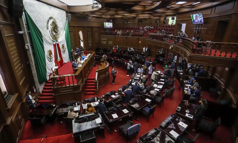 Sesión del Congreso de la Unión