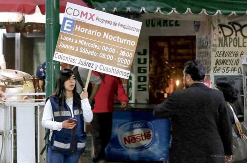 CDMX Programa de Parquímetros