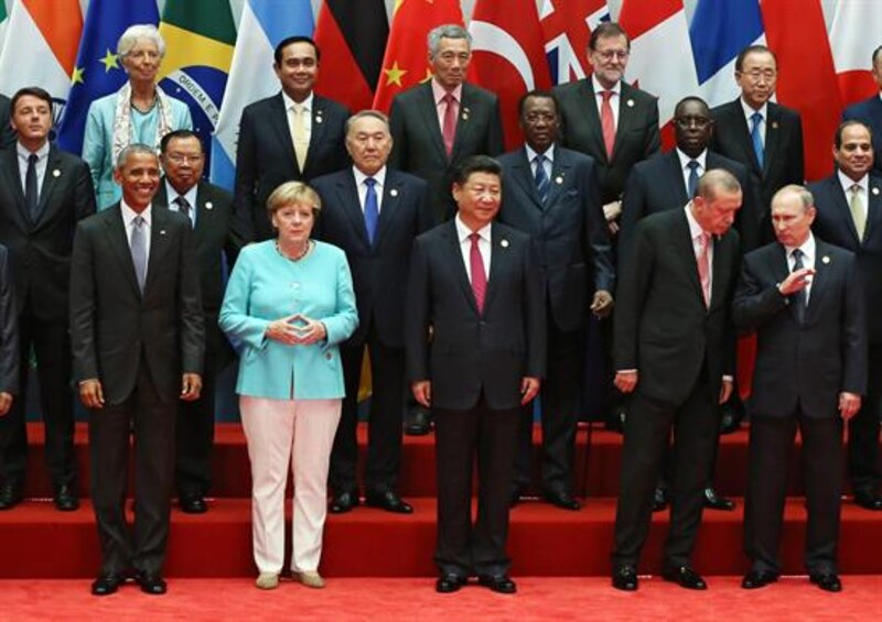 Líderes mundiales se reúnen en la cumbre del G20