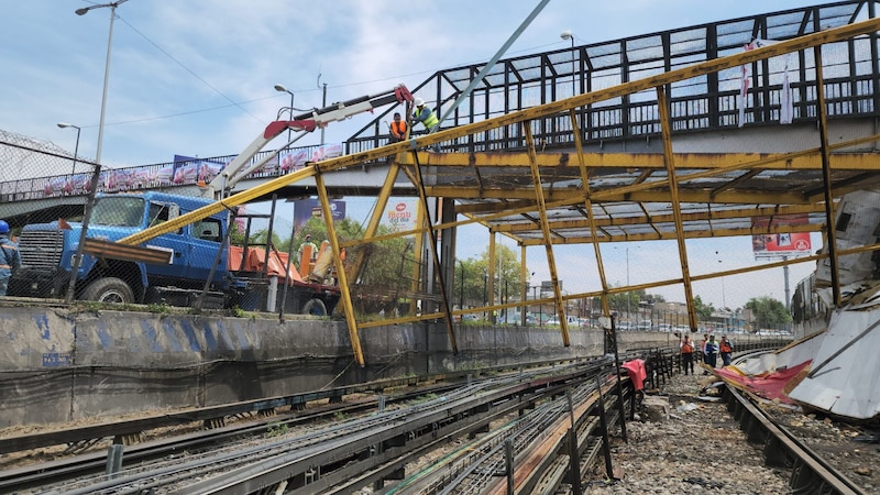Accidente en el metro de la Ciudad de México deja varios heridos