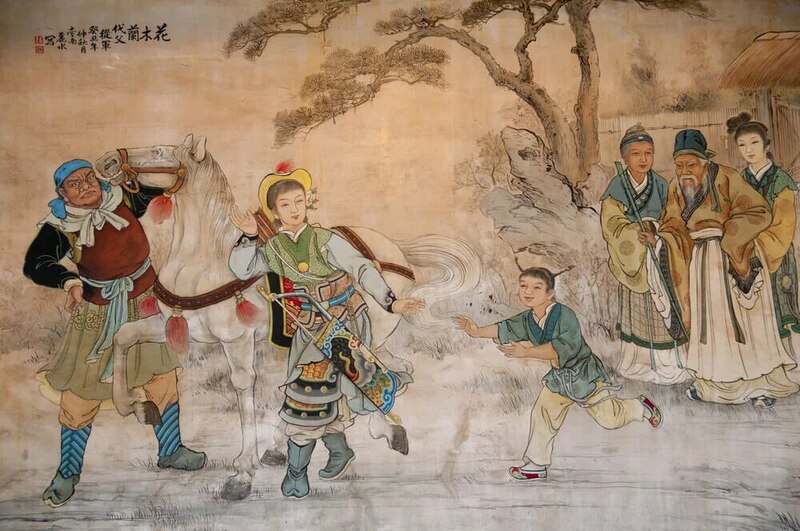 La pintura china antigua