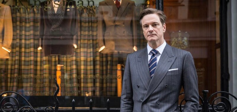 Colin Firth en la película Kingsman: The Secret Service