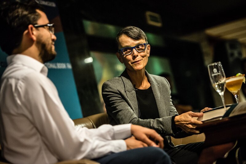 La escritora Siri Hustvedt en una entrevista
