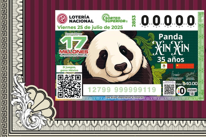 Sorteo Superior 2853 de la Lotería Nacional