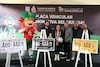 Presentan en la CDMX la placa vehicular conmemorativa del Mundial 2026