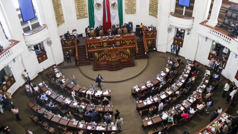 Sesión del Congreso de la Unión