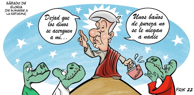 El baño de pureza de los dinosaurios