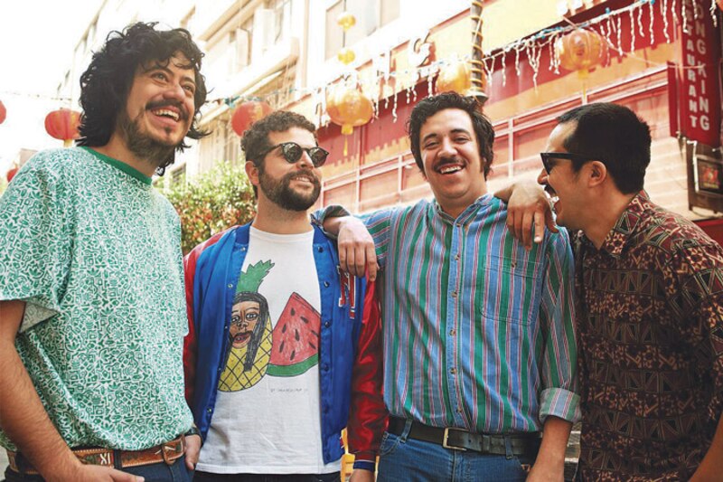 Los integrantes de la banda Los Auténticos Decadentes