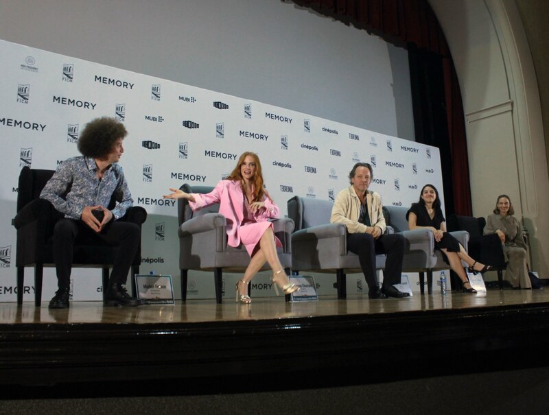 Presentación de la película "Memoria" en el Festival Internacional de Cine de Morelia