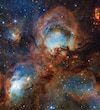 El telescopio espacial Webb va más allá de la superficie de la nebulosa Pata de Gato en su tercer aniversario