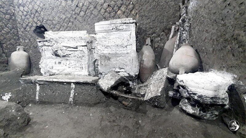 Restos arqueológicos de Pompeya