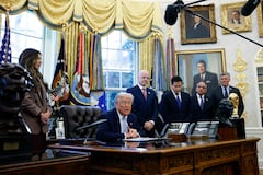 Trump no descarta un ataque contra carteles mexicanos: “No estoy contento y Sheinbaum lo sabe” 