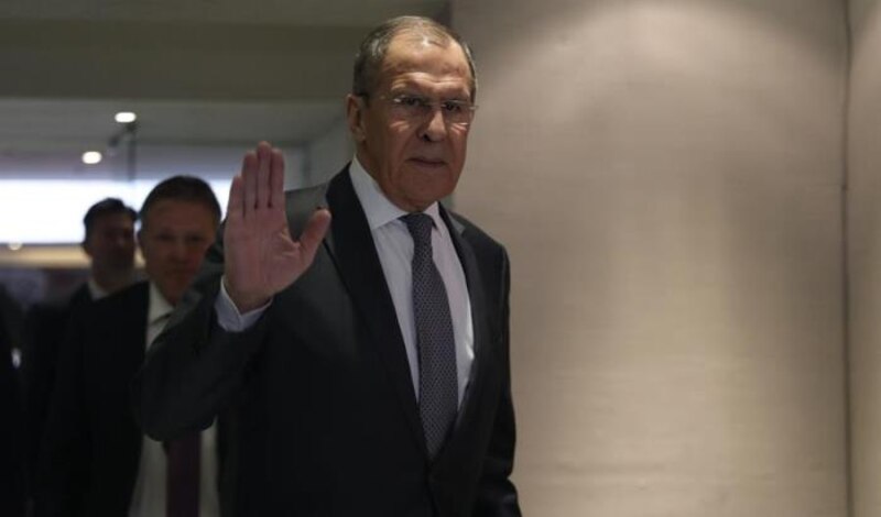 El ministro de Exteriores ruso, Serguéi Lavrov, llega a la reunión del Consejo de Seguridad de la ONU