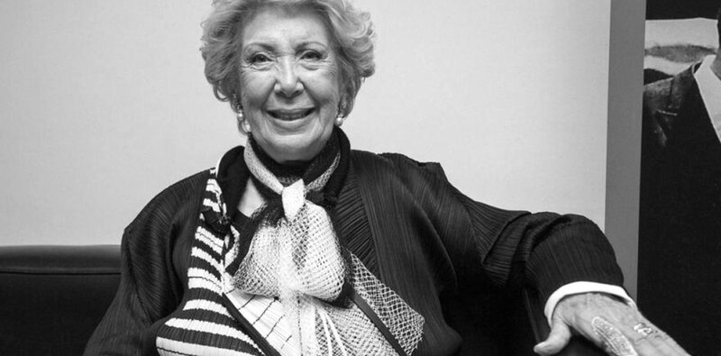 La diseñadora de modas Carolina Herrera