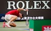 Djokovic estuvo a punto de colapsar en el Masters de Shanghái