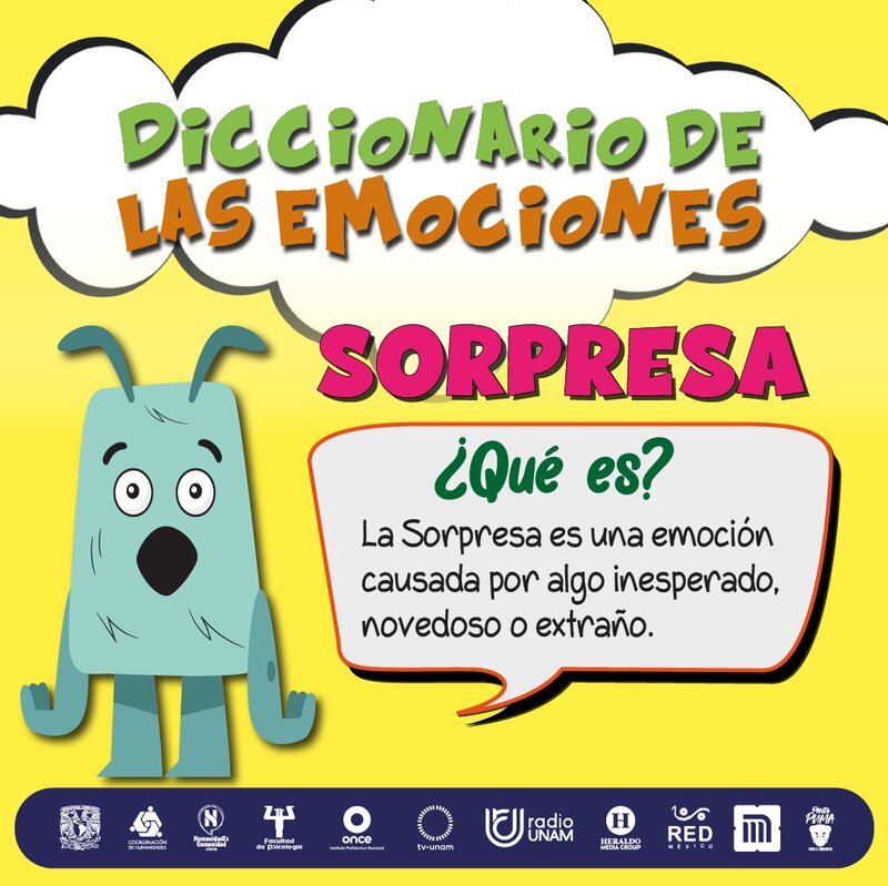 Diccionario de las emociones: Sorpresa