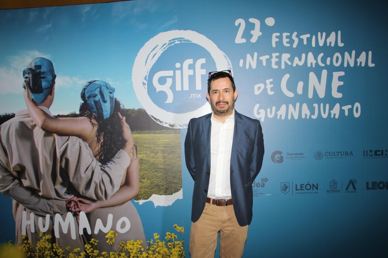 El actor mexicano Gael García Bernal en el Festival Internacional de Cine de Guanajuato