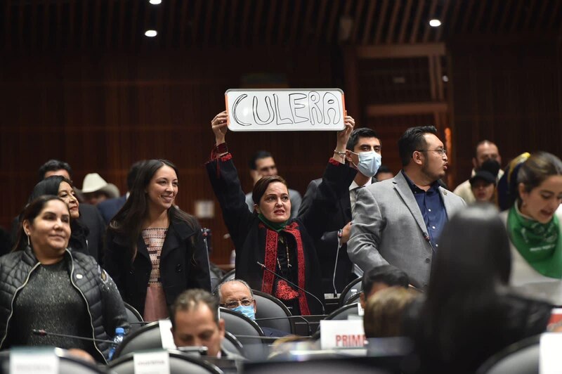 Diputada federal llama "culera" a ministra Yasmín Esquivel durante su comparecencia