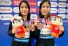 ¡Histórico! Las jaliscienses Mía y Lía Cueva ganan bronce mundial en clavados sincronizados