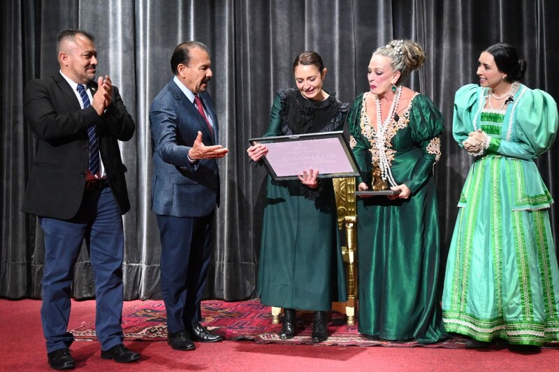 Entrega de premios en la ceremonia de clausura del Festival de Cine de Morelia