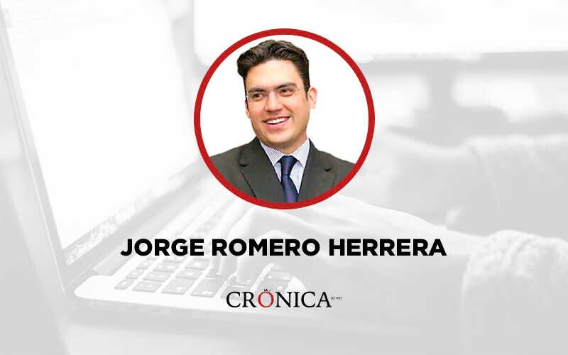 Jorge Romero Herrera, el CEO de la empresa Cronica