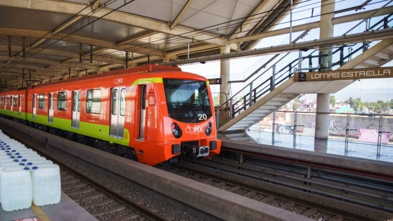 Tren en la estación