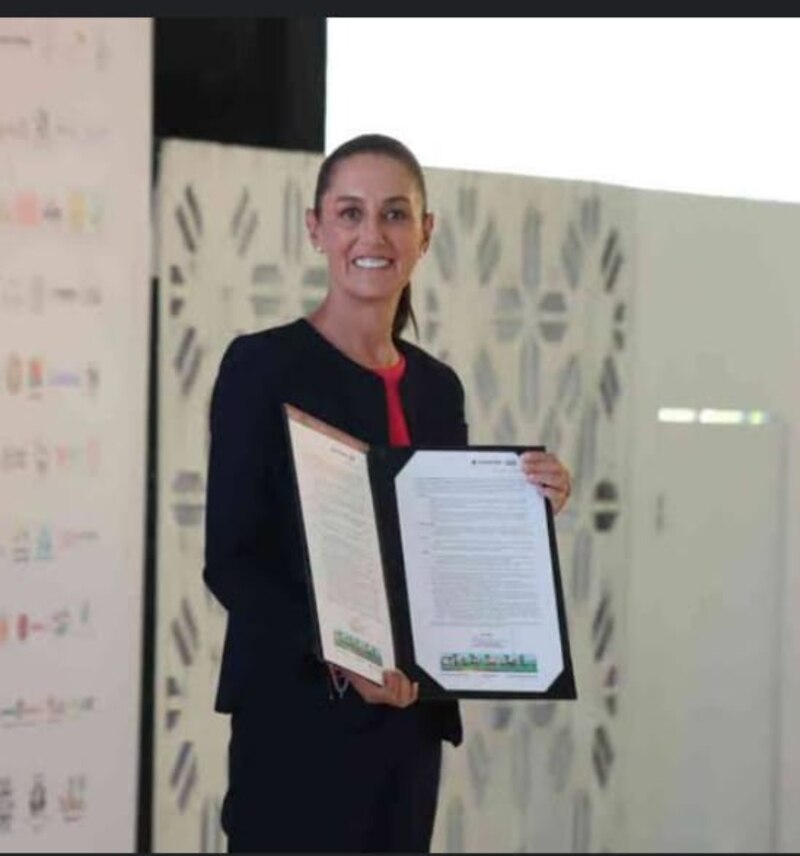 La presidenta firma un acuerdo de cooperación con la Unión Europea