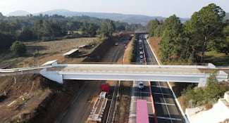 La modernización de la autopista Pátzcuaro-Uruapan entra en fase final