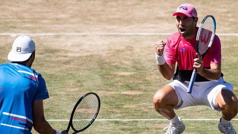 El tenista Carlos Alcaraz celebra su victoria en el US Open 2022