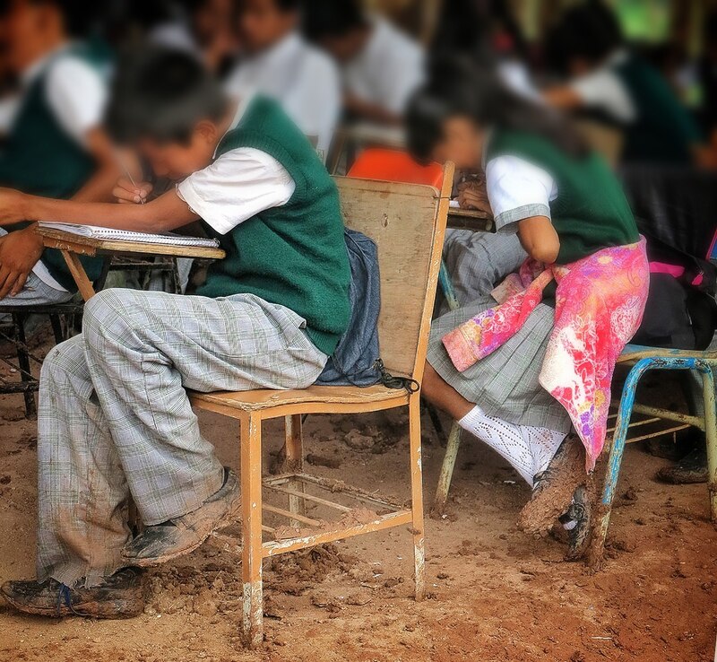 Niños en el aula