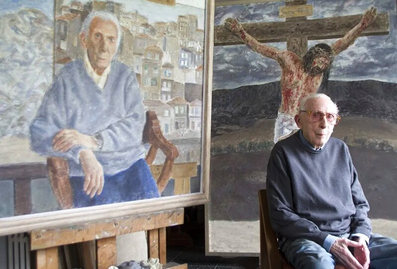El pintor ante su obra