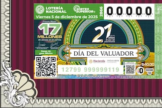 Resultados Lotería Nacional viernes 5 de diciembre 2025: ganadores del Sorteo Superior 2866