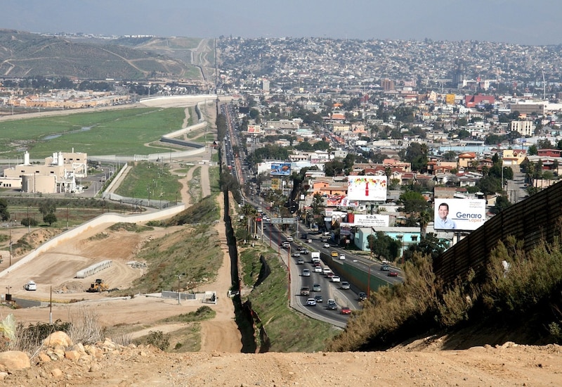 La frontera entre Estados Unidos y México