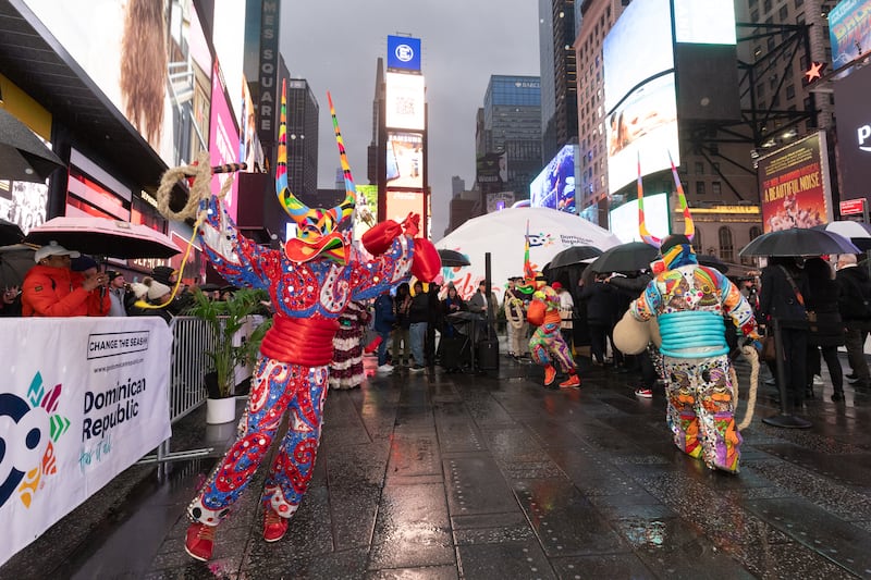 Malena Grandio en Nueva York, en colaboración con la agencia Pop Up Mob y el Ministerio de Turismo dominicano.