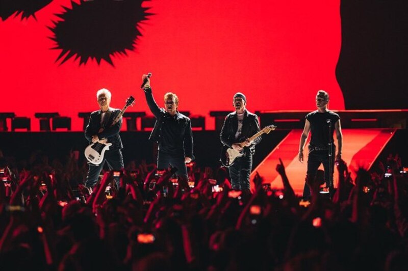 U2 en concierto en el Madison Square Garden