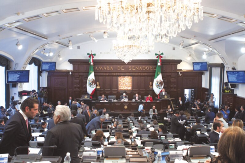 Sesión del Senado de México