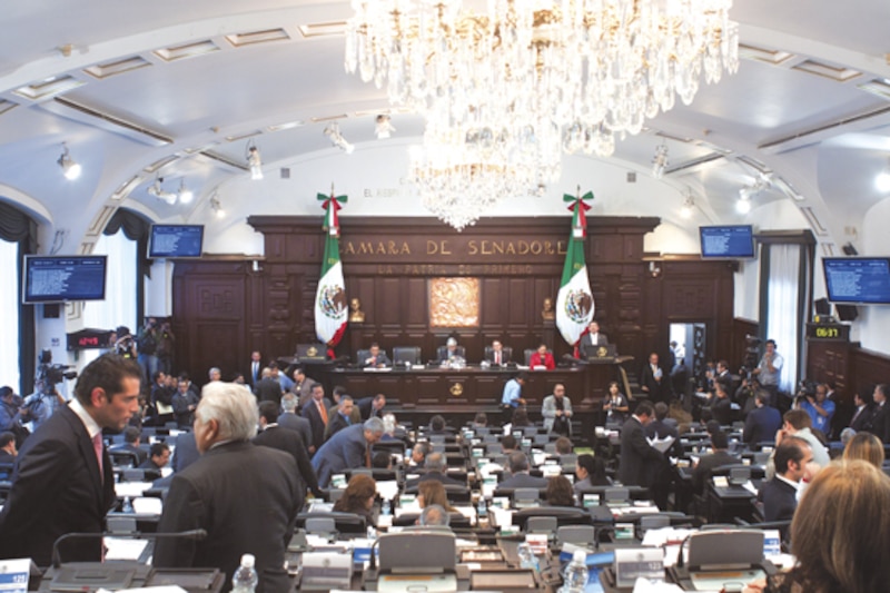 Sesión del Senado de México