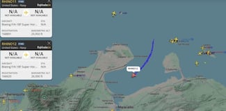 Cazas estadounidenses violan por primera vez el espacio aéreo venezolano