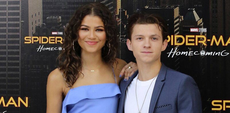 Tom Holland y Zendaya en el estreno de Spider-Man: Homecoming