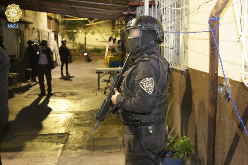 Policía detiene a presunto narcotraficante en la Ciudad de México